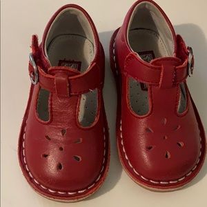L’Amour Red Mary Jane Shoes size 5